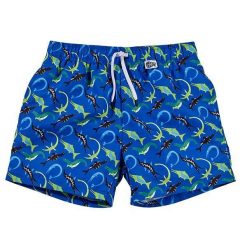 Beco Ocean Dinos kąpielówki szorty dla chłopca | Niebieskie. Niebieskie kąpielówki dla chłopców 47 Brand, bez wzorów, z poliesteru. Za 226.99 zł.
