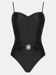 Boss Strój kąpielowy Beth 50515534 Czarny. Czarne kostiumy jednoczęściowe damskie Boss, xs, bez wzorów, z syntetyku. Za 389.99 zł.