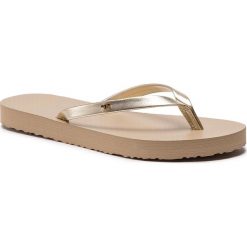 Japonki TORY BURCH - Metallic Leather Flip Flop 54890 Spark Gold/Light Taupe 754. Klapki damskie marki Tory Burch. Za 309.00 zł.