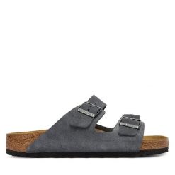 Klapki Birkenstock. Szare klapki męskie Birkenstock. Za 509.99 zł.