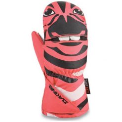 Dakine Rękawice Narciarskie Scrambler Mitt Zebra L. Brązowe rękawiczki dziecięce Dakine, bez wzorów, z syntetyku. W wyprzedaży za 73.00 zł.