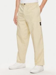 Calvin Klein Jeans Spodnie materiałowe J30J325126 Zielony Regular Fit. Zielone spodnie materiałowe męskie Calvin Klein Jeans, m, bez wzorów, z bawełny. Za 519.99 zł.