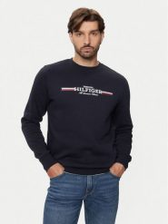 Tommy Hilfiger Bluza MW0MW35530 Granatowy Regular Fit. Niebieskie bluzy męskie Tommy Hilfiger, m, bez wzorów, z syntetyku, bez kaptura. Za 309.99 zł.