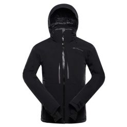 Kurtka męska narciarska 20.000 Alpine Pro Reas 2. Czarne kurtki snowboardowe męskie Alpine Pro, m, bez wzorów, bez kaptura, narciarskie. W wyprzedaży za 1,449.00 zł.