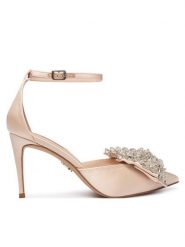 Steve Madden Szpilki Lumma 11005017 Różowy. Czerwone szpilki damskie Steve Madden, bez wzorów, z materiału, bez obcasa, bez zapięcia. Za 599.99 zł.