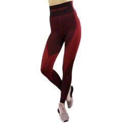 Legginsy Damskie Rusty. Czarne legginsy damskie Gym Hero, bez wzorów, trekkingowe. Za 218.99 zł.