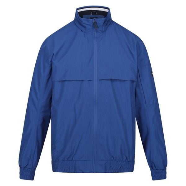 Kurtka wodoodporna Regatta Shorebay. Niebieskie kurtki męskie Regatta, na wiosnę, m, bez wzorów, z materiału, eleganckie. Za 189.99 zł.