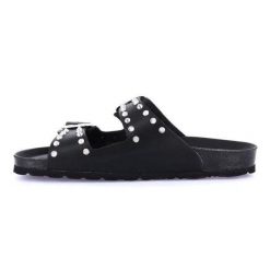 Klapki Grunland Sara Nero CB0737. Czarne klapki męskie Grünland. Za 295.68 zł.