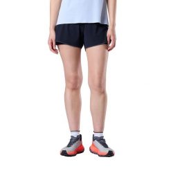 Damskie szorty 2 w 1 Rossignol Sapa. Czarne szorty sportowe damskie Rossignol, bez wzorów, sportowe, do biegania. Za 389.99 zł.