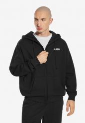 Bluza sportowa męska Prosto Logo z kapturem. Czarne bluzy męskie Prosto., l, bez wzorów, z bawełny, z kapturem. Za 219.99 zł.