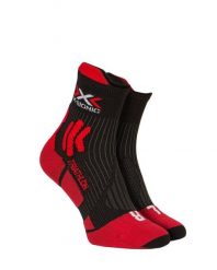 Skarpety rowerowe biegowe damskie X-Socks TRIATHLON 4.0. Czarne skarpety damskie X-Socks, bez wzorów, z materiału. Za 85.00 zł.