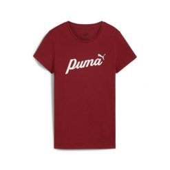 Damska koszulka ESS+ Script PUMA Intense Red. Czerwone koszulki sportowe damskie Puma, m, bez wzorów, bez kołnierzyka, bez ramiączek, na jogę i pilates. Za 159.00 zł.