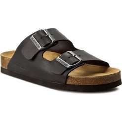 Klapki DR. BRINKMANN - 600390 Schwarz 1. Czarne klapki męskie Dr. Brinkmann, z nubiku. W wyprzedaży za 179.00 zł.