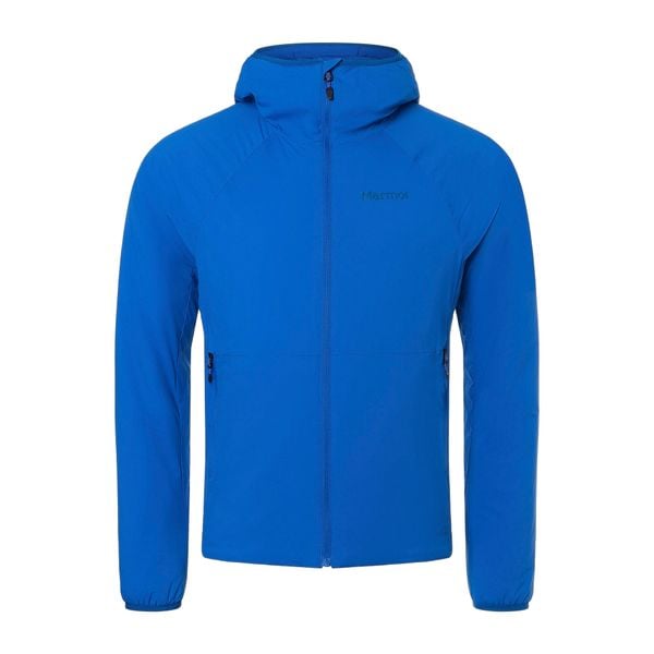 Kurtka turystyczna męska Marmot Novus. Niebieskie kurtki męskie Marmot, m, bez wzorów, trekkingowe. Za 389.99 zł.