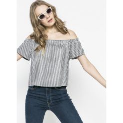 Review - Top. Szare topy damskie Review, z krótkim rękawem. W wyprzedaży za 34.90 zł.
