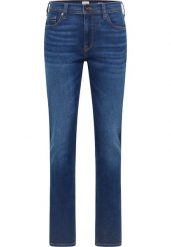 Męskie Spodnie jeansowe Mustang Style Vegas Slim Denim Blue 1016795 5000 882. Niebieskie spodnie materiałowe męskie Mustang, l, bez wzorów, z denimu. Za 219.99 zł.