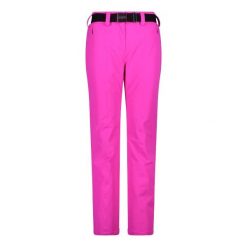 Spodnie damskie CMP. Czerwone spodnie materiałowe damskie CMP, na zimę, m, bez wzorów, sportowe, narciarskie. Za 743.05 zł.