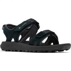 Buty do chodzenia damskie Columbia Trailstorm Hiker 2 Strap. Czarne obuwie sportowe damskie Columbia, bez wzorów, z materiału, trekkingowe. Za 280.99 zł.