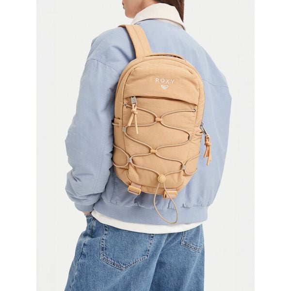 Plecak Roxy. Brązowe plecaki damskie Roxy, bez wzorów, sportowe. Za 139.99 zł.