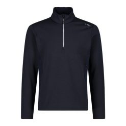 Kurtka narciarska CMP. Niebieskie bluzy męskie CMP, bez wzorów, bez kaptura, narciarskie. Za 239.99 zł.