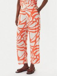 LOLA CASADEMUNT Spodnie materiałowe LS2614040 Pomarańczowy Regular Fit. Brązowe spodnie materiałowe damskie LOLA CASADEMUNT, xl, bez wzorów, z materiału. Za 459.99 zł.
