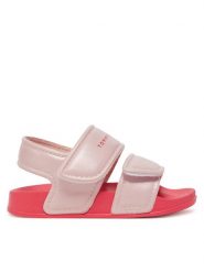 Tommy Hilfiger Sandały T1A2-33811-1829 M Kolorowy. Sandały dziewczęce Tommy Hilfiger, ze skóry, bez zapięcia. Za 129.99 zł.