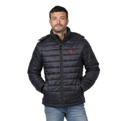 Ogrzewana kurtka EVO. Czarne kurtki męskie G-HEAT, na zimę, m, bez wzorów, sportowe, z kapturem. Za 654.28 zł.