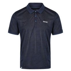 Koszulka Polo Męska Jersey Remex II. Niebieskie koszulki polo męskie Regatta, m, bez wzorów, z jersey, bez ramiączek. Za 92.99 zł.