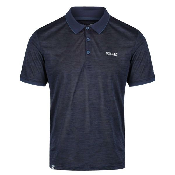 Koszulka Polo Męska Jersey Remex II. Niebieskie koszulki polo męskie Regatta, l, bez wzorów, z jersey, bez ramiączek. Za 146.99 zł.