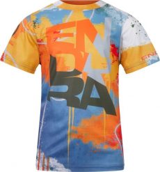 Koszulka dla dzieci Endura Strack Core. Żółte t-shirty dla chłopców ENDURA, bez wzorów, ze skóry, bez ramiączek. Za 253.00 zł.