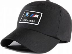 CZAPKA Z DASZKIEM PUMA BMW HERITAGE 025206-01. Czarne czapki i kapelusze męskie Puma, na lato, bez wzorów, z materiału, klasyczne. Za 79.00 zł.