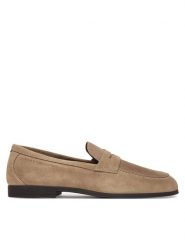 Tommy Hilfiger Lordsy Flexible Slim Suede Loafer FM0FM05745 Beżowy. Brązowe mokasyny męskie Tommy Hilfiger, ze skóry. Za 649.99 zł.