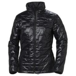 Kurtka damska Helly Hansen lifaloft insulator. Czarne kurtki damskie Helly Hansen, xl, bez wzorów, z poliamidu, bez kaptura, narciarskie. Za 736.90 zł.