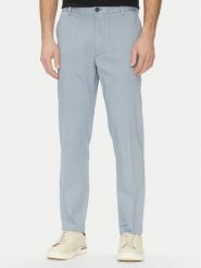 BOSS Spodnie materiałowe H-Kane 50540906 Błękitny Regular Fit. Niebieskie spodnie materiałowe męskie Boss, m, bez wzorów, z bawełny. Za 379.99 zł.