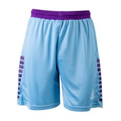 Spodenki do siatkówki plażowej Select. Niebieskie krótkie spodenki sportowe męskie Select, bez wzorów, do siatkówki. Za 126.50 zł.