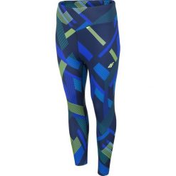 Legginsy treningowe damskie SPDF201 - multikolor allover. Legginsy damskie marki 4f. Za 149.99 zł.