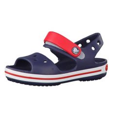 Sandały Chłopak Crocs Crocband czerwony. Czerwone sandały chłopięce Crocs, z materiału, bez zapięcia. Za 118.99 zł.