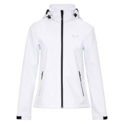 Damska kurtka Nordberg Soft Shell. Białe kurtki damskie NORDBERG, l, bez wzorów, z materiału, bez kaptura. Za 460.99 zł.
