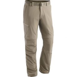 Spodnie z zamkiem błyskawicznym męskie Maier Sports Tajo 2. Brązowe spodnie sportowe męskie Maier Sports, m, bez wzorów, z materiału, outdoorowe. Za 653.55 zł.