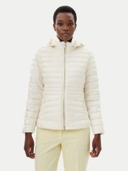 Geox Kurtka puchowa Jaysen W5525B T3146 F1819 Beżowy Regular Fit. Brązowe kurtki damskie Geox, bez wzorów, z puchu, bez kaptura. Za 1,009.00 zł.