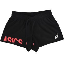 Spodenki sportowe damskie Asics Prfm Short. Czarne szorty sportowe damskie Asics, xs, bez wzorów, z materiału, sportowe, na fitness i siłownię. Za 79.99 zł.