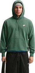 Nike Bluza męska Club FT PO Hoodie zielona FN3866 323 XL. Zielone bluzy męskie Nike, m, bez wzorów, bez kaptura. Za 302.38 zł.