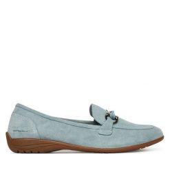 Loafersy Josef Seibel. Niebieskie mokasyny damskie Josef Seibel. Za 439.99 zł.