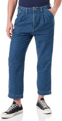 WRANGLER CASEY PLEATED CHINO DAMSKIE SPODNIE JEANSOWE JEANS DŻINS HEMP DENIM W10MCHH25. Jeansy damskie Wrangler. Za 209.99 zł.