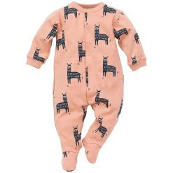Pinokio Śpioszki Dziecięce Happy Llama 92 Różowy/Niebieski. Śpioszki niemowlęce marki Pinokio. Za 75.00 zł.