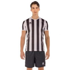Koszulka Errea Strip. Białe koszulki sportowe męskie ERREA, l, bez wzorów, bez kołnierzyka, bez ramiączek, do piłki nożnej. Za 242.50 zł.