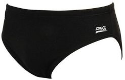 Slipy dla dzieci Zoggs Cottesloe Racer. Czarne kąpielówki dla chłopców ZOGGS, bez wzorów, z materiału. Za 23.99 zł.