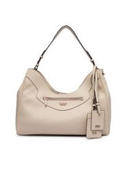 Guess Torebka Antonia HWBG21 83010 Beżowy. Brązowe torebki do ręki damskie Guess, z aplikacjami, ze skóry, bez dodatków. Za 634.99 zł.