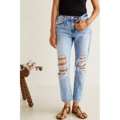Mango - Jeansy Relaxed. Szare jeansy damskie Mango. Za 139.90 zł.