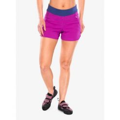 Spodenki wspinaczkowe damskie E9 Zoe. Fioletowe szorty sportowe damskie E9, l, bez wzorów, sportowe, wspinaczkowe. Za 215.19 zł.